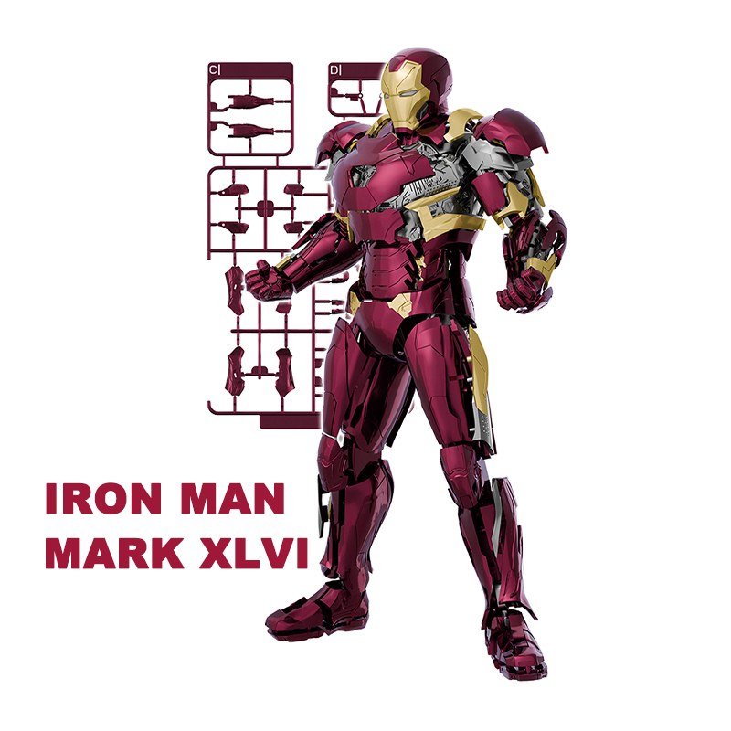 Model Kit Spiderman - Figura de Acción de Iron Man