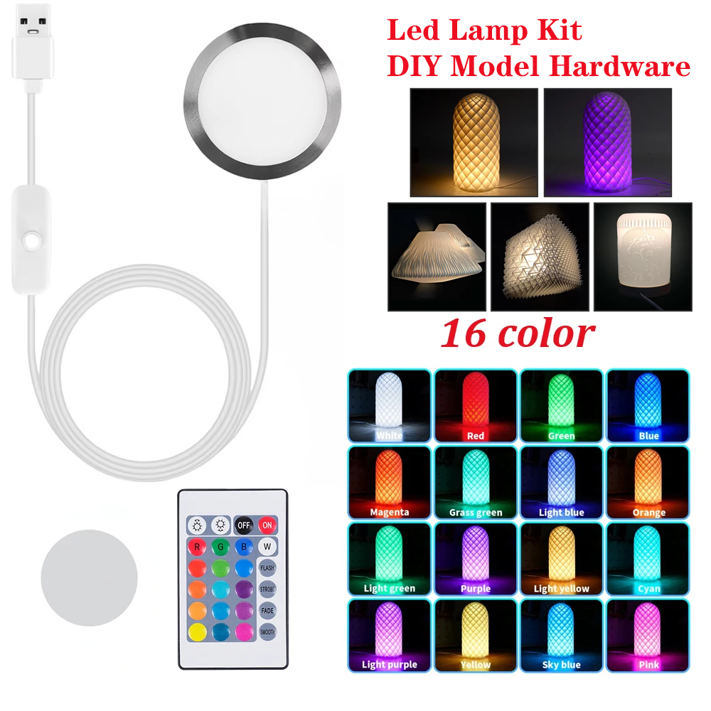 Model Kit F1 - Kit de Lámpara LED USB para