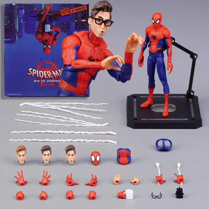 Model Kit Spiderman - En Stock Spider-Verse SV-ACTION Peter B.Parker
