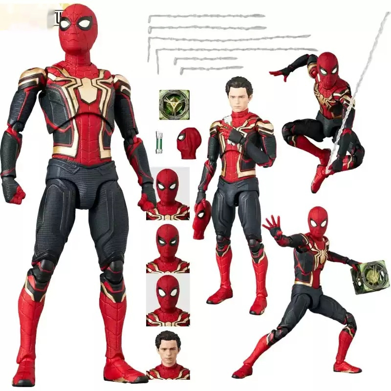 Model Kit Spiderman - Nueva Figura de Acción Articulada Mafex