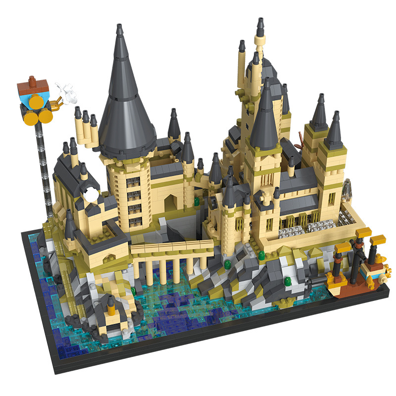 Model Kit Harry Potter - Nuevo Castillo mágico de piedra, conjunto