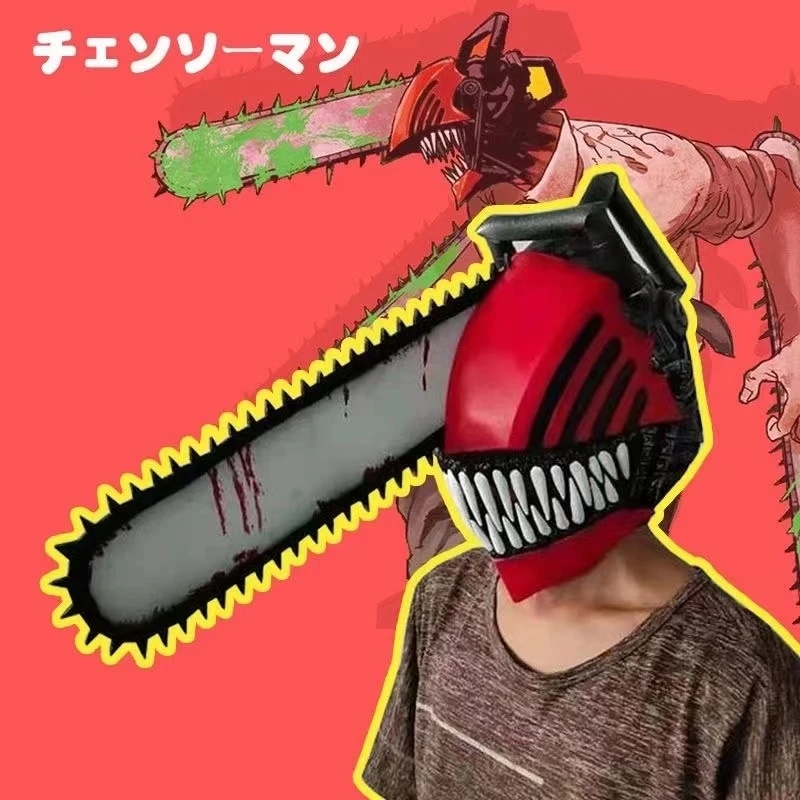 Model Kit Chainsaw Man - Casco de Cosplay de Anime Chainsaw
