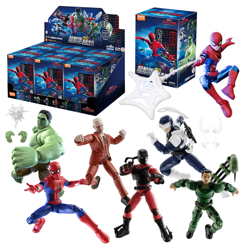 Model Kit Spiderman - Blokees Champion Class Lite Movie Spider-Man: