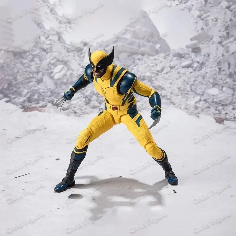 Model Kit Wolverine - Caja original Bandai SHF In Shock
