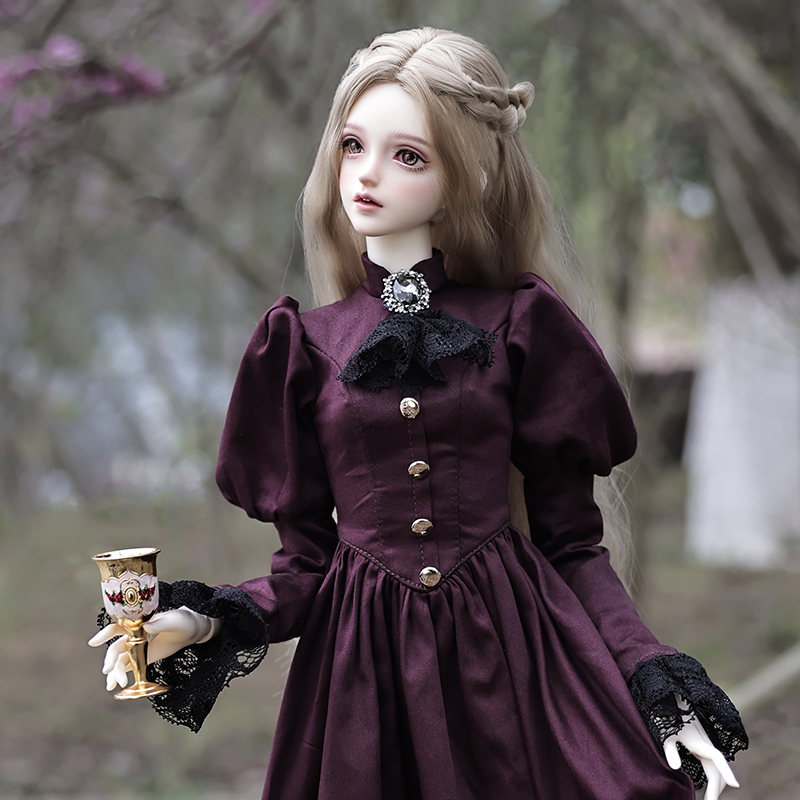 Model Kit Vintage - Muñeca reina BJD 1/3, hermosa y