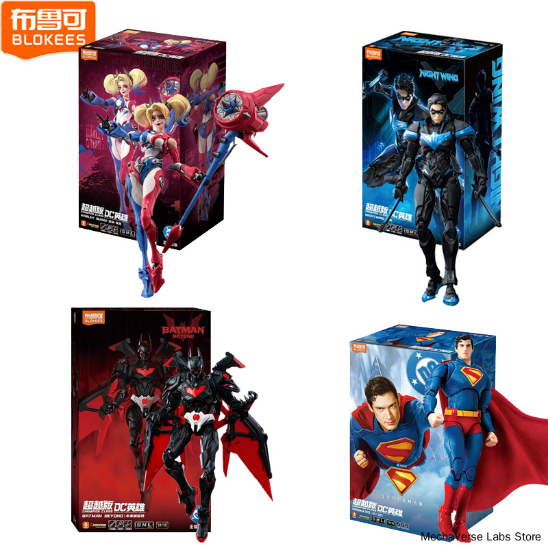 Model Kit Batman - Nuevos Bloques de Construcción Blokees Heroes,