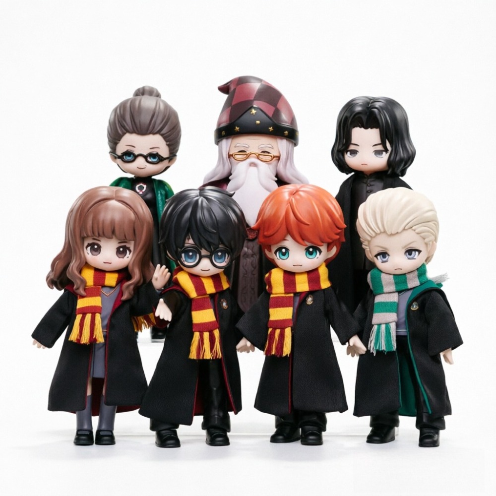 Model Kit Harry Potter - Figura BJD de Harry Potter, Caja
