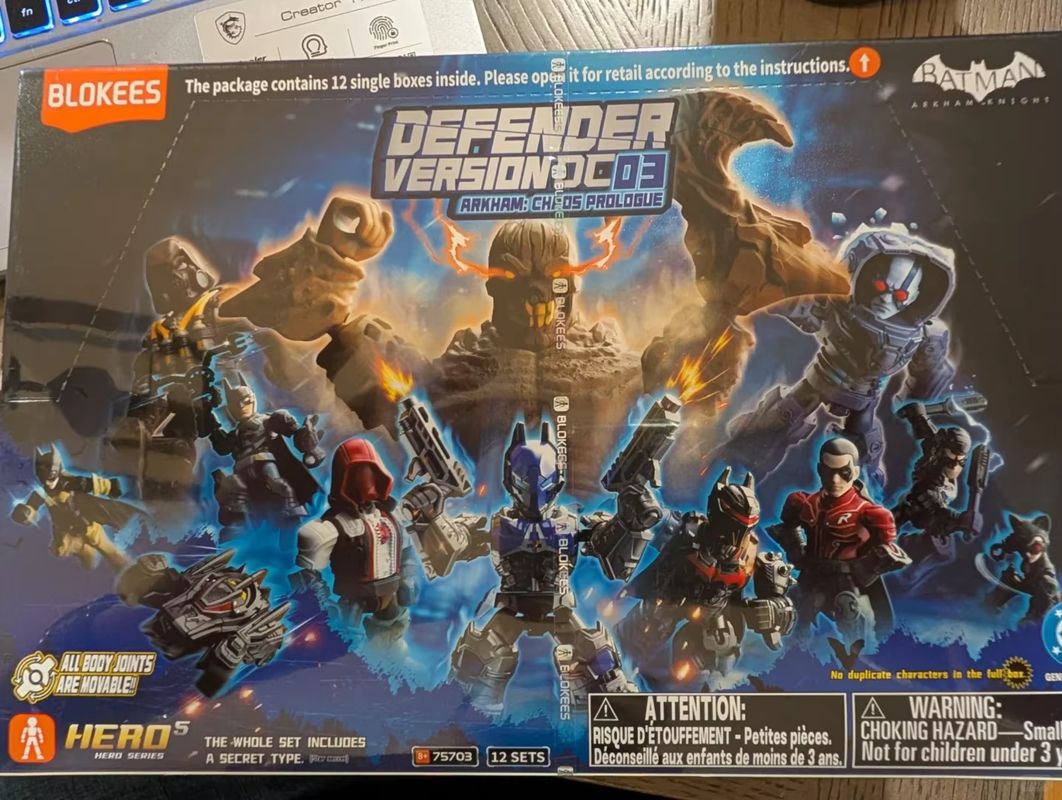 Model Kit Batman - Blokees DC Defender Versión 03 -