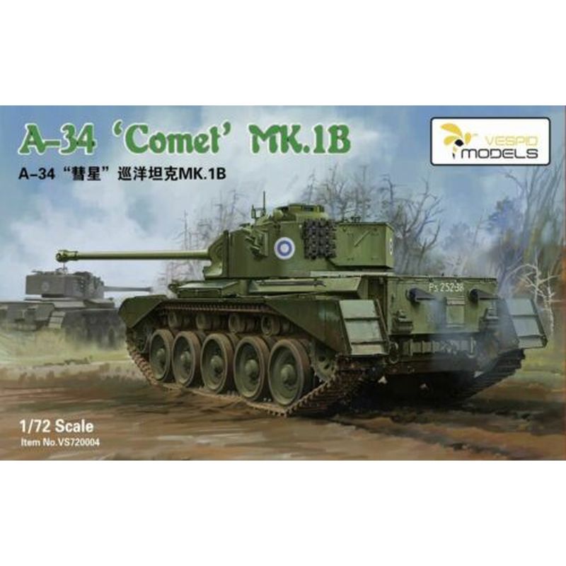 Model Kit Vespa - VESPID MODELS VS720004 1/72 Cruiser Tank
