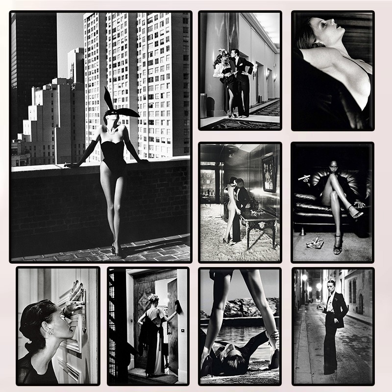 Model Kit Nuke Matrix - Póster de Mujer Desnuda en Blanco