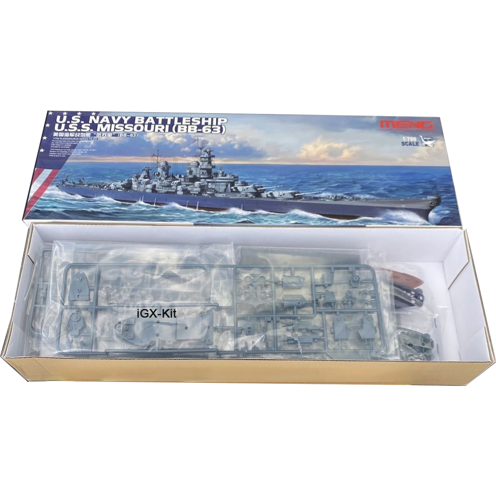 Model Kit Uss Missouri - Meng PS004 - Maqueta de Buque