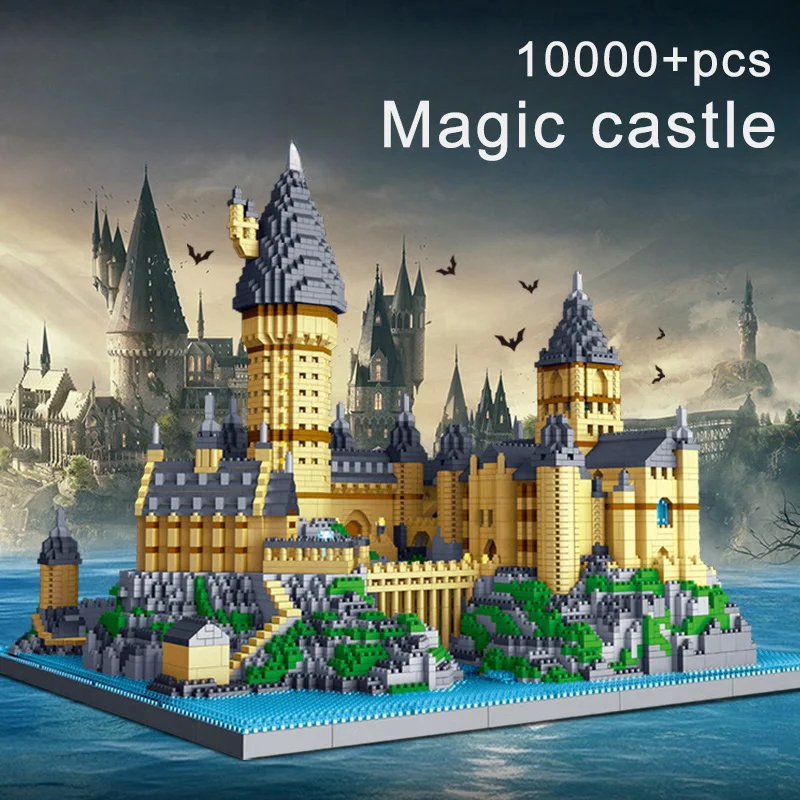 Model Kit Harry Potter - Juego de construcción de castillo mágico