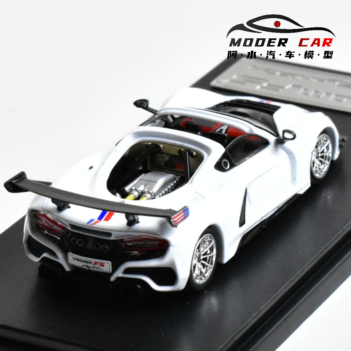 Model Kit Rg - RM 1:64 coleccionable Hennessey Venom F5